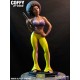 Coffy Statue Pam Grier as Coffy Autographed Version 63 cm